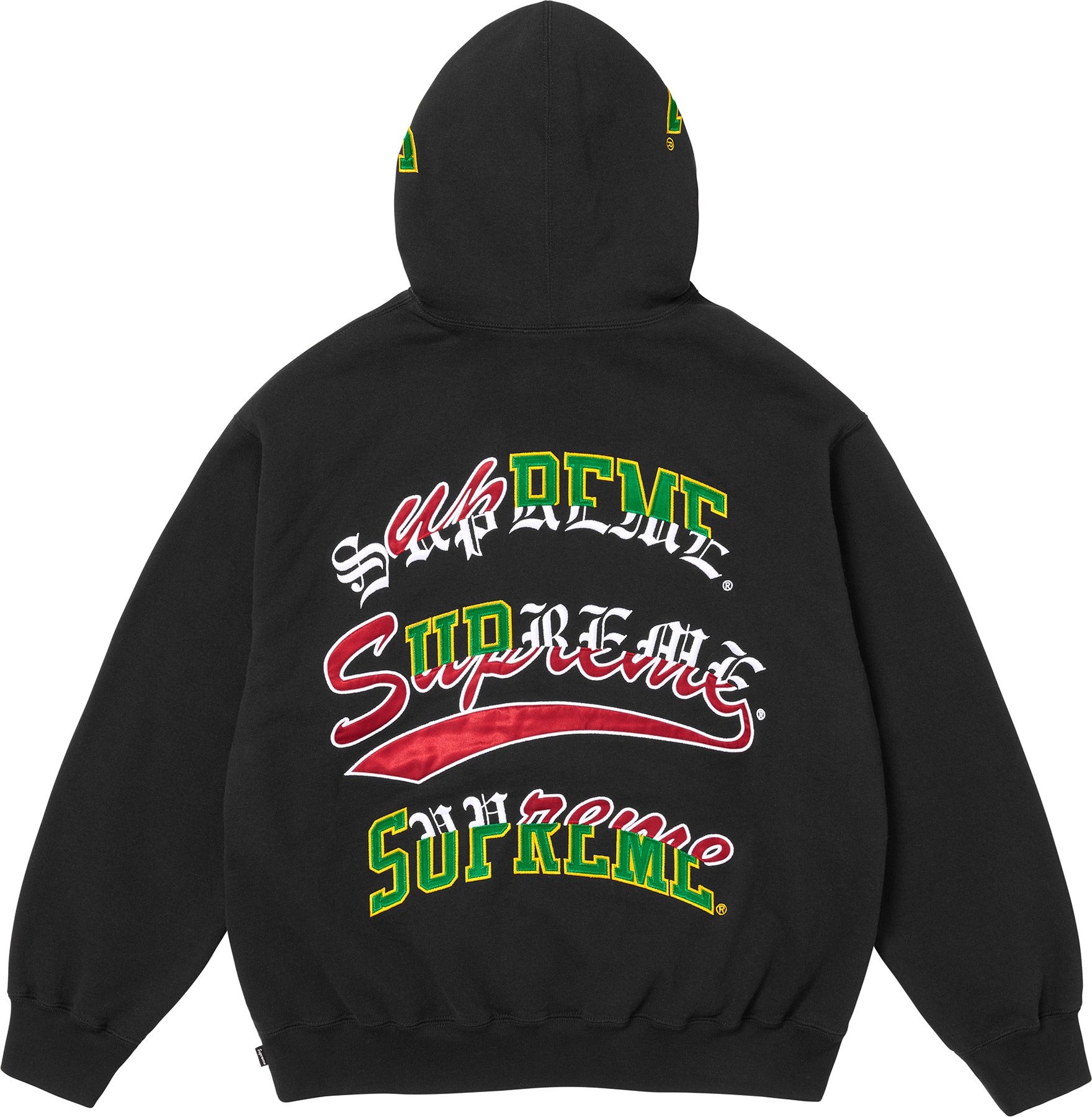 Multi Logos Hooded Sweatshirt view 8